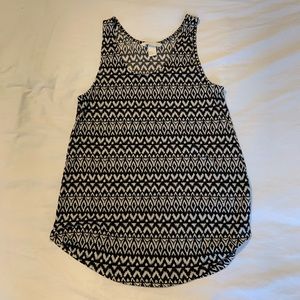 Aztec printed tank top - H&M conscious line size XS
